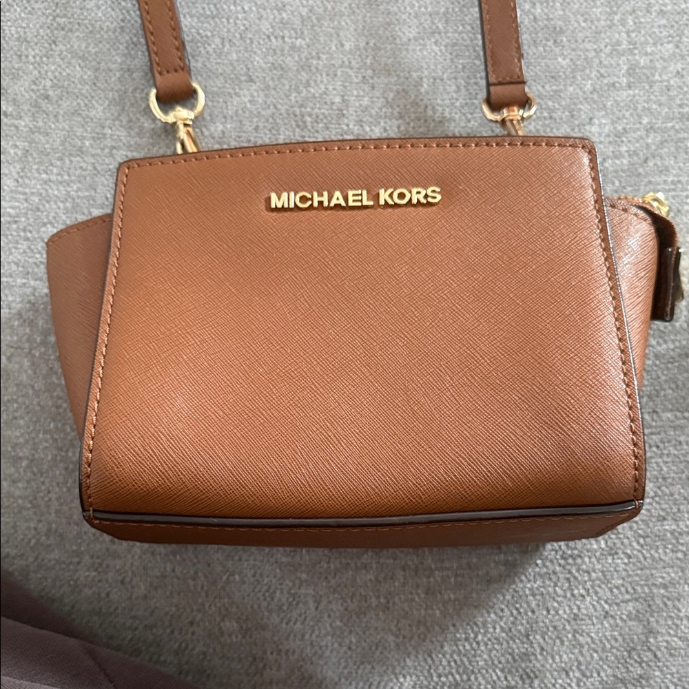 Michael Kors Tan Crossbody Bag
